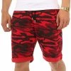 Meilleur prix 🎉 Short Jogging 137 Camouflage Rouge de LBO 👍 -France LBO Soldes Boutique lbo 100979 FAB SHALBO 137 20200603T095334 11