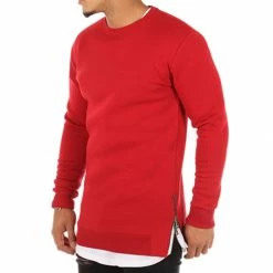 Les meilleures critiques de 🌟 Sweat Crewneck Oversize Zip 199 Rouge de LBO 🎉