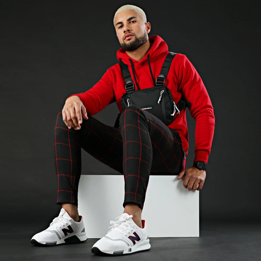 Meilleure vente 🥰 Sweat Capuche Oversize Zip 201 Rouge de LBO 🔔 7 Meilleure vente 🥰 Sweat Capuche Oversize Zip 201 Rouge de LBO 🔔 – Image 5