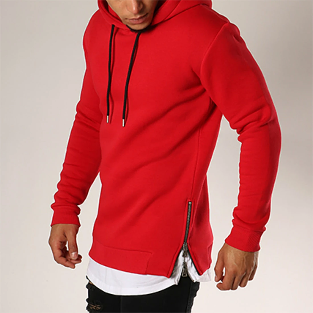 Meilleure vente 🥰 Sweat Capuche Oversize Zip 201 Rouge de LBO 🔔 3 Meilleure vente 🥰 Sweat Capuche Oversize Zip 201 Rouge de LBO 🔔
