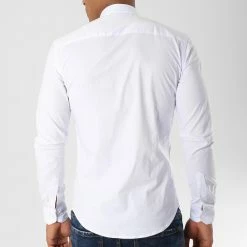 Remise ⭐ Chemise Manches Longues Slim Fit 112 Blanc de LBO 🤩 11 Remise ⭐ Chemise Manches Longues Slim Fit 112 Blanc de LBO 🤩 -France LBO Soldes Boutique lbo 103626 FAB SHALBO 112 20181015T154341 05