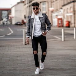 Grosses soldes 🧨 Jean Skinny Troué 72215-2 Noir de LBO ⌛ -France LBO Soldes Boutique lbo 126713 FAB LBO 72215 2 BLACK TPDT 20210324T145423 06