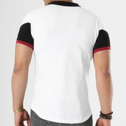 Bon marché 🤩 Polo Manches Courtes Tricolore Retro 427 Noir Blanc Bordeaux de LBO 👍 11 Bon marché 🤩 Polo Manches Courtes Tricolore Retro 427 Noir Blanc Bordeaux de LBO 👍 -France LBO Soldes Boutique lbo 136676 fab shalbo 427 20180903T143417 05