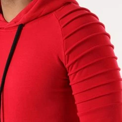 Remise 😉 Sweat Capuche Oversize 410 Rouge de LBO 👏 -France LBO Soldes Boutique lbo 136691 fab shalbo 410 20180903T143417 03