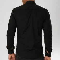 Sortie 👏 Chemise Manches Longues Avec Bandes Slim Fit 543 Noir de LBO 👏 11 Sortie 👏 Chemise Manches Longues Avec Bandes Slim Fit 543 Noir de LBO 👏 -France LBO Soldes Boutique lbo 155896 FAB SHALBO 543 20181026T165334 05