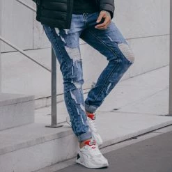 Budget ⌛ Jean Skinny LB054-7 Bleu Medium de LBO 😍 -France LBO Soldes Boutique lbo 158694 FAB LBO LB054 7 MEDIUMBLUE TPDT 20201023T080257 06