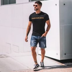 Meilleure vente ❤️ Short Jean Avec Dechirures LB054-B1 Bleu Brut de LBO 🥰 -France LBO Soldes Boutique lbo 164506 FAB LBO LB054 B1 BRUT DESTR 20210528T073504 06