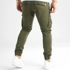 Meilleure affaire ⌛ Pantalon Cargo Skinny Jumbo Khaki de LBO 😍 -France LBO Soldes Boutique lbo 177072 FAB LBO JUMBO KHAKI TPDT 20220722T150017 05