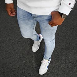 Vente flash ⭐ Jean Skinny 72175-5 Denim Bleu Wash de LBO 😍 -France LBO Soldes Boutique lbo 179210 FAB LBO 72175 5 LIGHTBLUEDENIM TPDT 20210825T084907 05