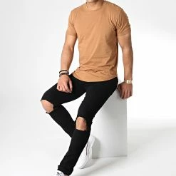 Meilleure vente ❤️ Tee 👚 Shirt Oversize 702 Camel de LBO 🎉 8 Meilleure vente ❤️ Tee 👚 Shirt Oversize 702 Camel de LBO 🎉 -France LBO Soldes Boutique lbo 179759 FAB SHALBO 702 20190521T135908 02