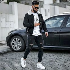 Top 10 🎁 Jean Skinny Avec Déchirures LB054-6 Noir de LBO 👍 -France LBO Soldes Boutique lbo 187768 FAB LBO LB054 6 BLACK TPDT 20210831T075645 06