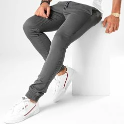 Budget ⭐ Jogger Pant Super Skinny 806 Gris de LBO ✨ -France LBO Soldes Boutique lbo 190113 FAB SHALBO 806 TPDT 20191118T122713 03