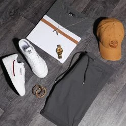 Bon marché ⌛ Tee 👕 Shirt Manches Longues Tricolore 844 Anthracite Blanc Camel de LBO 😍 -France LBO Soldes Boutique lbo 191695 FAB SHALBO 844 TPDT 20200525T150121 06