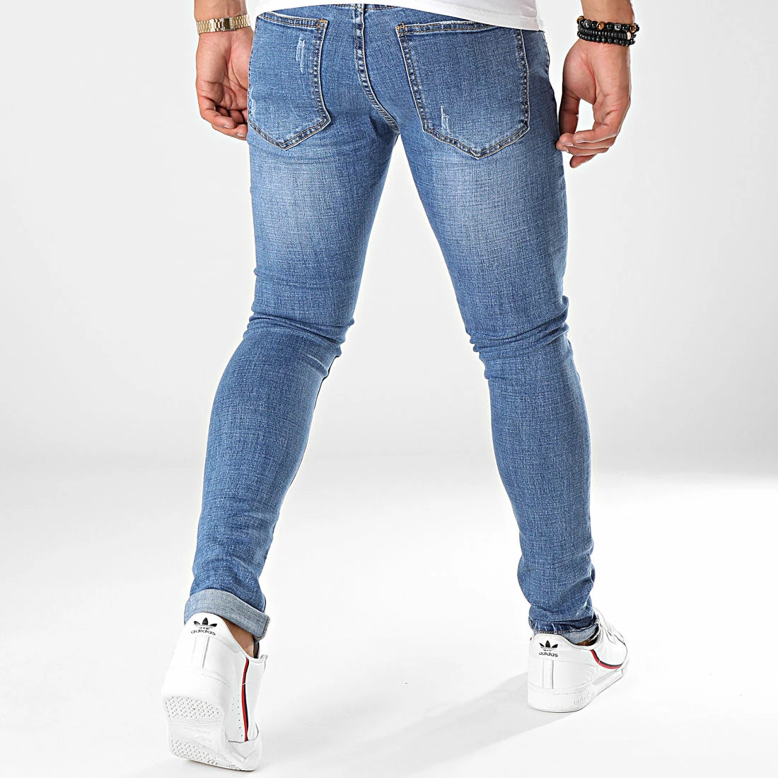 Bon marché 🔥 Jean Skinny B07 Bleu Denim de LBO ❤️ 6 Bon marché 🔥 Jean Skinny B07 Bleu Denim de LBO ❤️ – Image 4