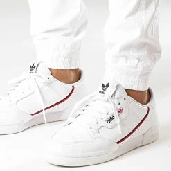 Bon marché ⭐ Pantalon Cargo Skinny Jumbo Blanc de LBO 🛒 -France LBO Soldes Boutique lbo 192275 FAB LBO JUMBO WHITE 20190902T140838 04