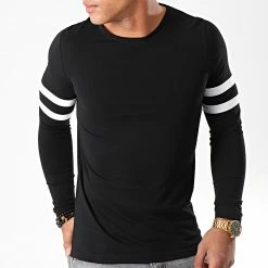 Coupon 👍 Tee 👚 Shirt Manches Longues Avec Bandes Blanches 887 Noir de LBO 🎁 11 Coupon 👍 Tee 👚 Shirt Manches Longues Avec Bandes Blanches 887 Noir de LBO 🎁 -France LBO Soldes Boutique lbo 192914 FAB SHALBO 887 20190919T114028 04