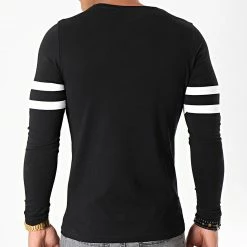 Coupon 👍 Tee 👚 Shirt Manches Longues Avec Bandes Blanches 887 Noir de LBO 🎁 12 Coupon 👍 Tee 👚 Shirt Manches Longues Avec Bandes Blanches 887 Noir de LBO 🎁 -France LBO Soldes Boutique lbo 192914 FAB SHALBO 887 20190919T114030 05