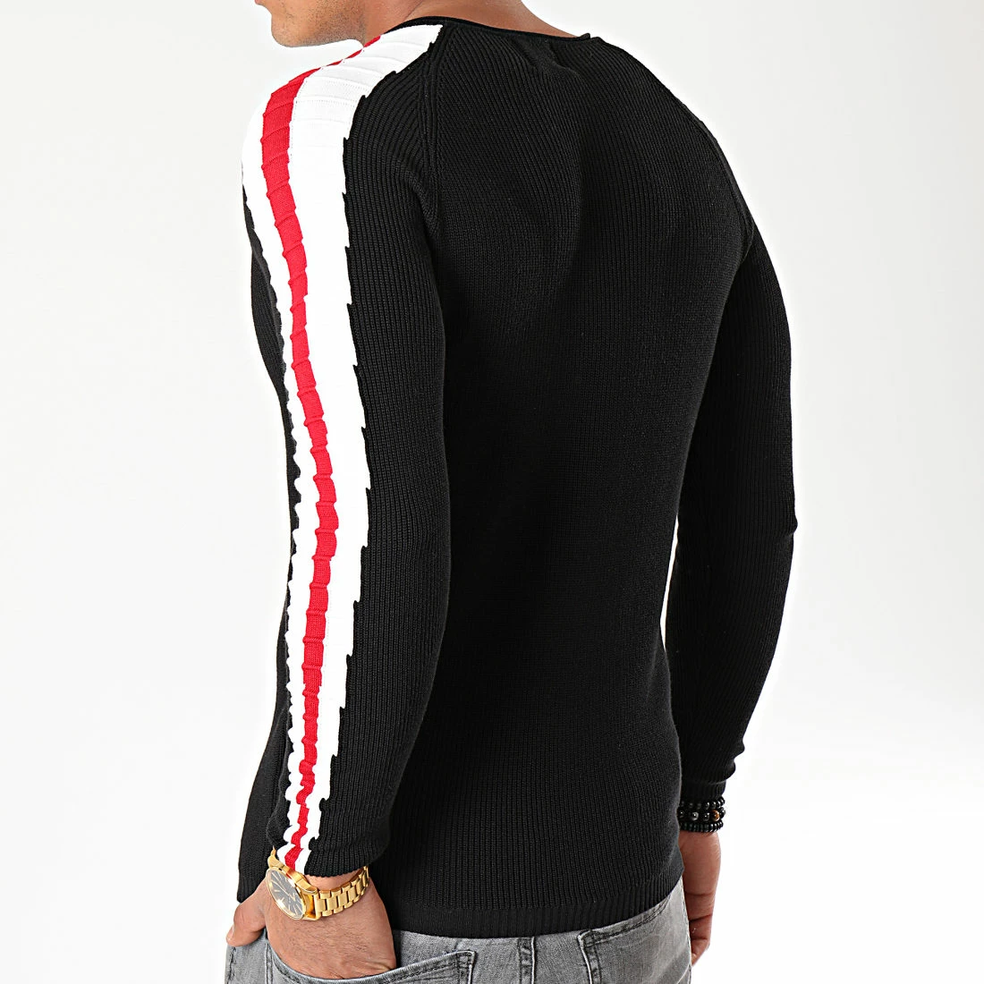 Le moins cher 🎉 Pull PU114 Noir de LBO ⭐ 6 Le moins cher 🎉 Pull PU114 Noir de LBO ⭐ – Image 4