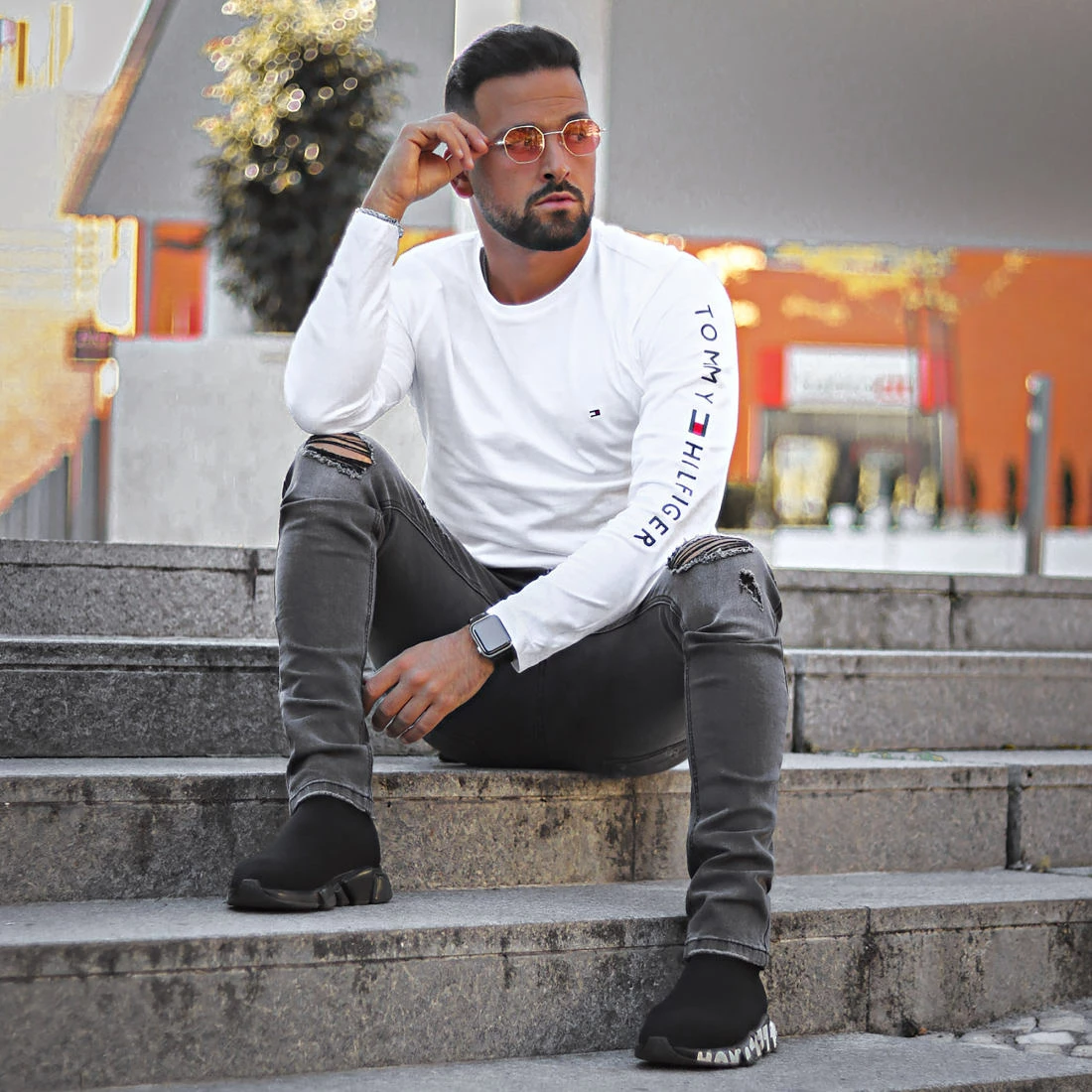 Le moins cher 🎁 Jean Skinny Avec Déchirures 72148-U3 Gris Foncé Denim de LBO ❤️ 9 Le moins cher 🎁 Jean Skinny Avec Déchirures 72148-U3 Gris Foncé Denim de LBO ❤️ – Image 7