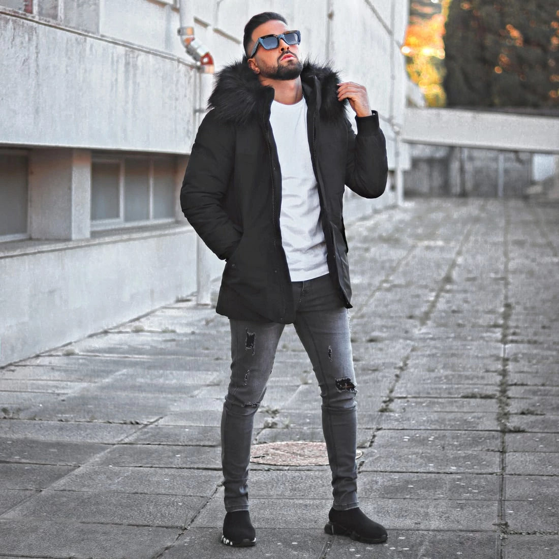 Le moins cher 🎁 Jean Skinny Avec Déchirures 72148-U3 Gris Foncé Denim de LBO ❤️ 8 Le moins cher 🎁 Jean Skinny Avec Déchirures 72148-U3 Gris Foncé Denim de LBO ❤️ – Image 6