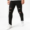 Sortie 😀 Jean Skinny Avec Déchirures 72215-B07 Noir de LBO 🎁 -France LBO Soldes Boutique lbo 203017 FAB LBO 72215 B07 BLACK 20200227T160338 01