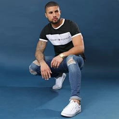 Nouveau 🛒 Jean Skinny Avec Déchirures 72176-2 Bleu Denim de LBO 🧨 -France LBO Soldes Boutique lbo 203018 FAB LBO LB72176 2 20200117T165317 06