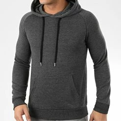 Meilleure affaire 🔔 Lot De 2 Sweats Capuche 969 Gris Anthracite Et Noir de LBO ⭐ -France LBO Soldes Boutique lbo 203670 FAB SHALBO 969 20191213T083122 05