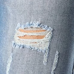 Meilleure affaire ✨ Short Jean Avec Dechirures LB054-B54 Bleu Medium de LBO 🎉 -France LBO Soldes Boutique lbo 204809 FAB LBO LB054 B54 MEDIUM DESTR 20200311T165817 03