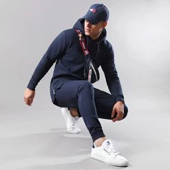 Acheter 💯 Jogger Pant Super Skinny 805 Bleu Marine de LBO 🌟 -France LBO Soldes Boutique lbo 206330 FAB SHALBO 805 20200227T153910 06