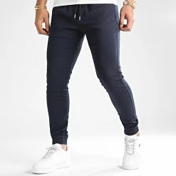 Acheter 💯 Jogger Pant Super Skinny 805 Bleu Marine de LBO 🌟