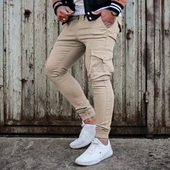 Meilleure affaire 😉 Pantalon Cargo 994 Beige de LBO ✔️ -France LBO Soldes Boutique lbo 214094 FAB SHALBO 994 20220412T084442 06