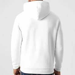 De gros 🧨 Sweat Zippé Capuche 1136 Blanc de LBO 😀 -France LBO Soldes Boutique lbo 224845 FAB SHALBO 1136 20200812T155326 04