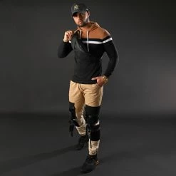 Promo 🎉 Sweat Capuche Slim Fit Tricolore 1273 Camel Blanc Noir de LBO 🔔 11 Promo 🎉 Sweat Capuche Slim Fit Tricolore 1273 Camel Blanc Noir de LBO 🔔 -France LBO Soldes Boutique lbo 225843 FAB SHALBO 1273 20201231T102847 06