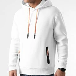 Les meilleures critiques de ✨ Sweat Capuche Details Tech Orange 1207 Blanc de LBO 💯 -France LBO Soldes Boutique lbo 226648 FAB SHALBO 1207 20201209T161844 03