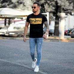 Promo 😉 Jean Super Skinny Fit LB054-AH2 Bleu Wash de LBO ❤️ -France LBO Soldes Boutique lbo 228278 FAB LBO LB054 AH2 MEDIUMBLUE 20210324T145351 05