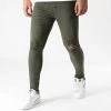Sortie 🎁 Jean Skinny Avec Déchirures KA9AH20 Khaki de LBO 😉 -France LBO Soldes Boutique lbo 229946 FAB LBO KA9AH20 KAKIDENIM 20201023T133629 01