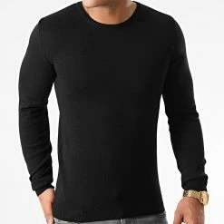 Vente flash ✨ Pull JUM-75 Noir de LBO ✔️