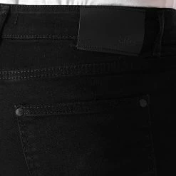 Le moins cher 🧨 Jean Super Skinny Fit Destroy 1417 Noir de LBO ⌛ -France LBO Soldes Boutique lbo 233626 FAB SHALBO 1417 20201023T080103 03