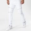 Grosses soldes 😀 Jean Skinny Avec Zips B818 Blanc de LBO ⌛ -France LBO Soldes Boutique lbo 236343 FAB LBO B1818 WHITE 20201119T135012 01