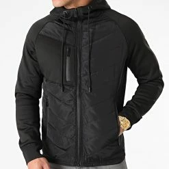 Coupon ⭐ Veste Zippée Capuche Bimatière 0003 Noir de LBO 💯 8 Coupon ⭐ Veste Zippée Capuche Bimatière 0003 Noir de LBO 💯 -France LBO Soldes Boutique lbo 236463 FAB 1070574 0003 20201211T144654 03