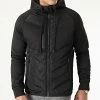 Coupon ⭐ Veste Zippée Capuche Bimatière 0003 Noir de LBO 💯 -France LBO Soldes Boutique lbo 236463 FAB 1070574 0003 20201211T144702 01