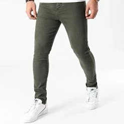 Top 10 ⭐ Jean Skinny K72215AH2 Khaki de LBO 🛒