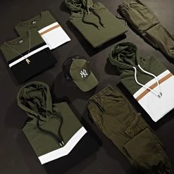 Offres 😀 Sweat Capuche Slim Fit Tricolore 1436 Vert Kaki Blanc de LBO 🥰 15 Offres 😀 Sweat Capuche Slim Fit Tricolore 1436 Vert Kaki Blanc de LBO 🥰 -France LBO Soldes Boutique lbo 239051 FAB SHALBO 1436 20210402T140120 05