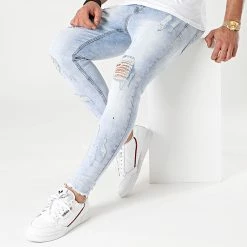 Remise 👏 Jean Skinny LB0544AH2 Denim Wash de LBO 😍 -France LBO Soldes Boutique lbo 239688 FAB LBO LB0544AH2 LIGHTBLUEDENIM 20210122T144522 03