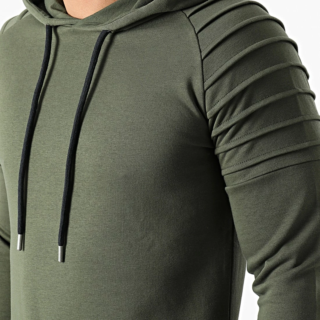 Bon marché ✨ Ensemble Survetement Oversize 1328 Noir Vert Kaki de LBO ⭐ 4 Bon marché ✨ Ensemble Survetement Oversize 1328 Noir Vert Kaki de LBO ⭐ – Image 3