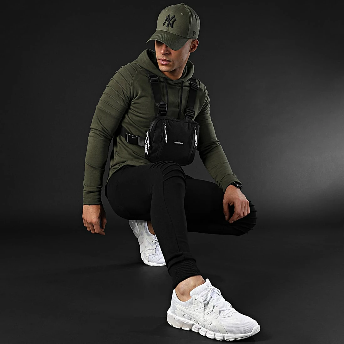 Bon marché ✨ Ensemble Survetement Oversize 1328 Noir Vert Kaki de LBO ⭐ 7 Bon marché ✨ Ensemble Survetement Oversize 1328 Noir Vert Kaki de LBO ⭐ – Image 6