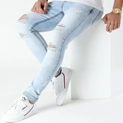 Grosses soldes 🌟 Jean Skinny Avec Déchirures B72175AH2 Denim Wash de LBO 🔔 9 Grosses soldes 🌟 Jean Skinny Avec Déchirures B72175AH2 Denim Wash de LBO 🔔 -France LBO Soldes Boutique lbo 240551 FAB LBO B72175AH2 LIGHTBLUEDENIM 20201201T092350 03