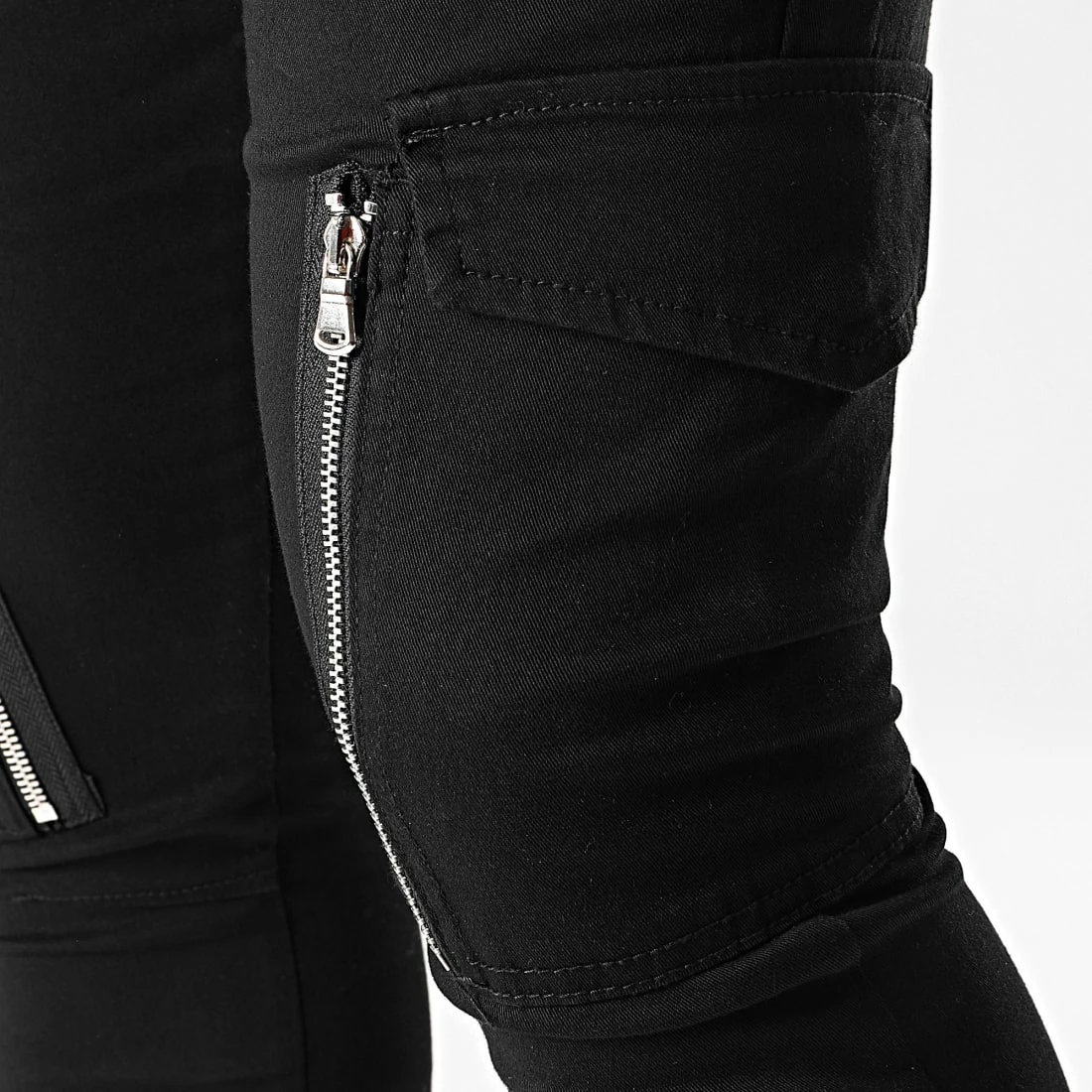 Meilleure affaire 🎁 Pantalon Cargo 1394 Noir de LBO 💯 4 Meilleure affaire 🎁 Pantalon Cargo 1394 Noir de LBO 💯 – Image 2