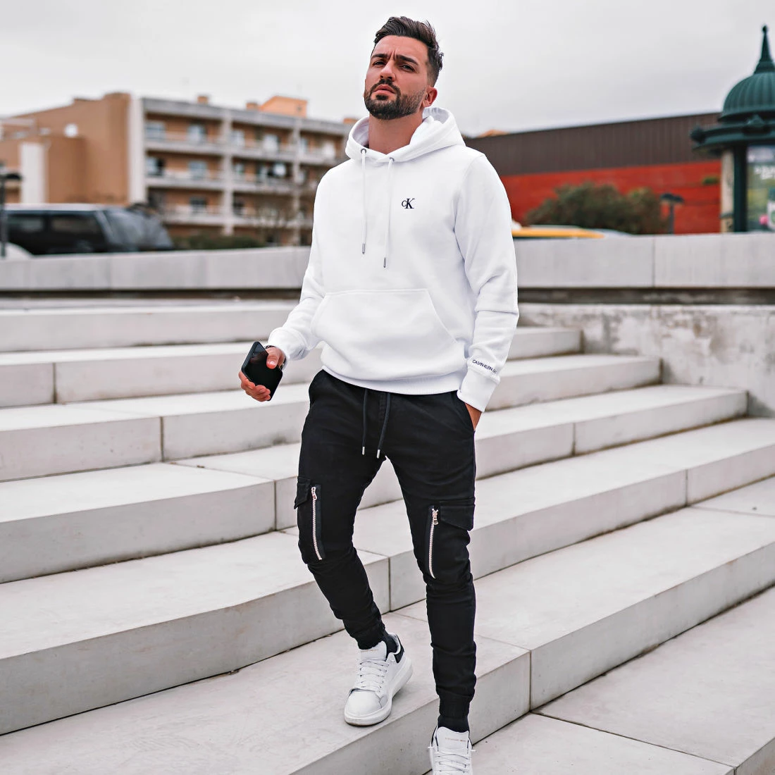 Meilleure affaire 🎁 Pantalon Cargo 1394 Noir de LBO 💯 9 Meilleure affaire 🎁 Pantalon Cargo 1394 Noir de LBO 💯 – Image 7