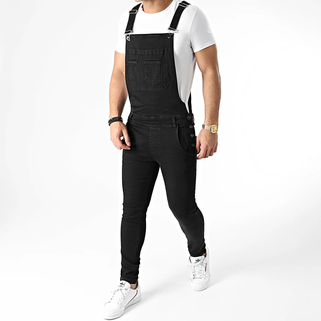 Coupon 🔥 Salopette en Jean Slim 1458 Noir Denim de LBO ⌛ 5 Coupon 🔥 Salopette en Jean Slim 1458 Noir Denim de LBO ⌛ – Image 3